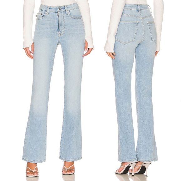 Lovers & Friends Greyson Ultra High Rise Slim Bootcut Jeans | Size 26 | Cypress - Picture 1 of 9